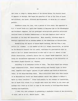 Introduction of Robert Lucas, Union Board 15th Biennial Reunion, November 24, 1967