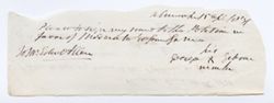 Correspondence, 12-13 April 1831