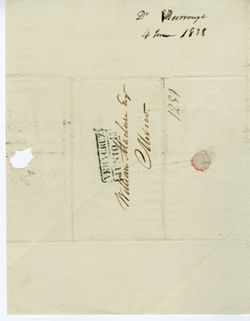 Burroughs, M. [Dr.], New Orleans to William Maclure, Mexico., 1838 June 4