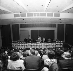 IU South Bend dental hygiene capping ceremony, 1973-01-15