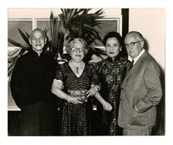 Roy W. and Peg Howard with Chiang Kai-shek and Soong Me-ling