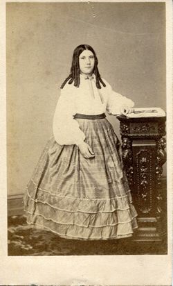 Unidentified young lady