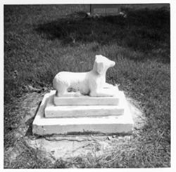 Dog (no info) dog's grave ?