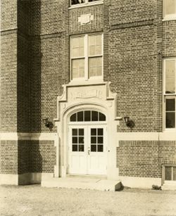 Greensburg Grade School Entrance