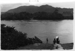 Surf boat fishing on Hoffman River, Harper