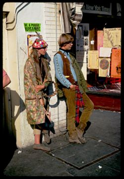 Haight street hippies San Francisco