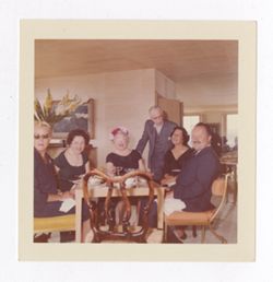 Roy Howard and company dining