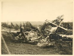 Wrecked Stuka Dive Bomber