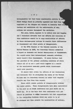 Reports on the United Nations,1946,1957, undated