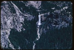 Vernal Fall from Sentinel Dome Yosemite Cl-EK