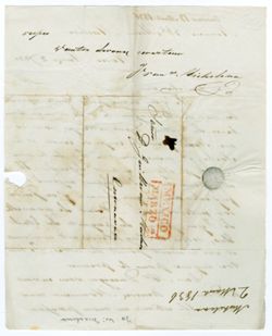 Michelena, Francisco, Mexico. To William Maclure, Guernavaca., 1836 Mar. 2