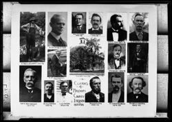 Copy of photographs of county clerks