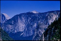 Half Dome Sentinel Cathedral rocks] Yosemite Valley RM 7-57 Cushman EK
