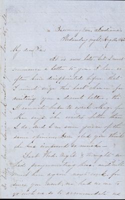 Theophilus Adam Wylie Family Correspondence, 1806 - 1930, (bulk 1850 - 1930)
