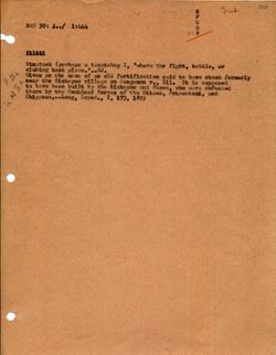 010, Hodge, Frederick Webb, ed. Smithsonian Institution Bureau of American Ethnology Handbook of American Indians North of Mexico Part 1. 444. Washington Gov. Printing Office, 1910.