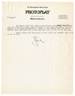 3 August 1932: To: Roy W. Howard. From: Jack R. Howard.