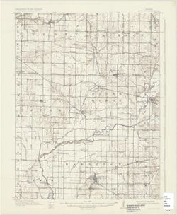 Indiana Clay City quadrangle [1936 reprint]