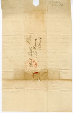 Duclos, P[ierre], Louisville. To Achille Fretageot, New harmony (Indiana)., 1834 Sep. 11