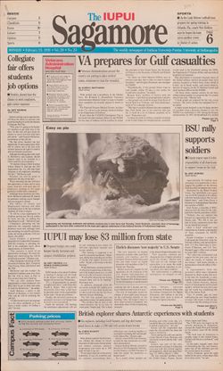 1991-02-25, The IUPUI Sagamore