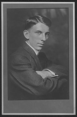 Portrait of Edwin Carmichael, Howard Carmichael's brother.
