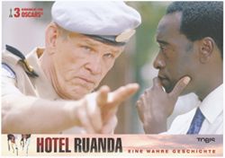 Hotel Ruanda lobby card