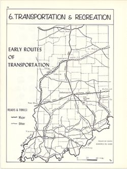Early routes of transportation