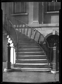 Stairway of city building, Chalmers Street
