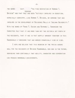 "Remarks at Naming Ceremony of Frank T. Gucker Hall and Raymond L. Shoemaker Hall," September 22, 1983