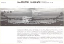 Maboroshi no hikari  = Das Licht der Illusion