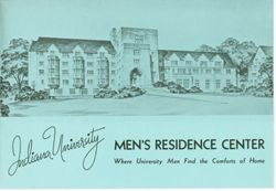 "Indiana University Men's Residence Center" vol. XXVII, no. 6