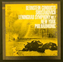 Bernstein Conducts Shostakovich Leningrad Symphony No. 7  Columbia Records