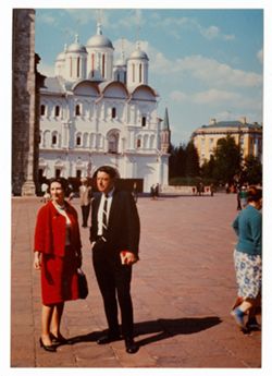 Coughlan couple in Russia
