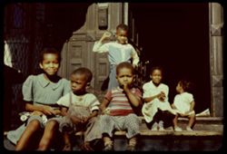 Negro children at 39 Ellis Ave. Chicago
