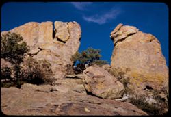 Big rocks atop Massai Pt. Chiricahua