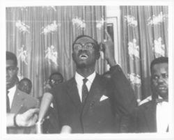 Patrice Lumumba portrait