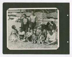 Roy W. Howard, Robert P. Scripps, and other friends and family