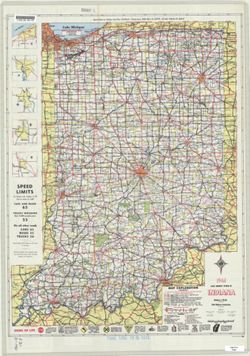 1961 state highway system of Indiana