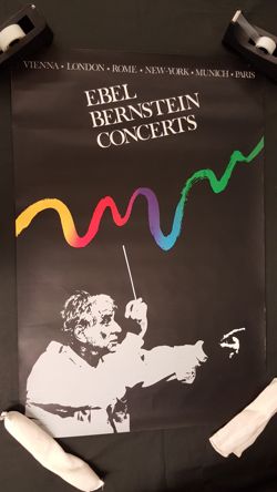 Ebel Bernstein Concerts Poster
