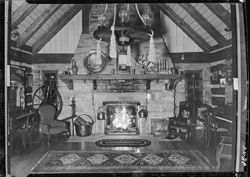 Fireplace, interior, Loertz's