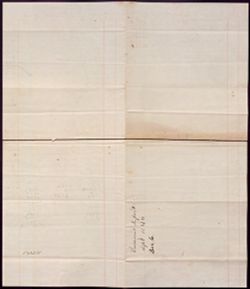Indiana University’s Treasurer's Report, 24 September 1844