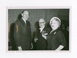 Roy and Peg Howard with Bob Murphy