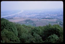 View southward from Kahlenberg toward Vienna