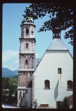 Old church. Berchtesgaden. Germany.