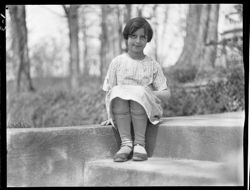 Little girl living near old woolen mill, out of Connersville