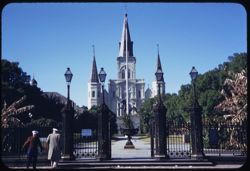 St. Louis Cathedral. Jackson Square. New Orleans.