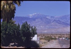 Mt. San Gorgonio from road north of Palm Springs
