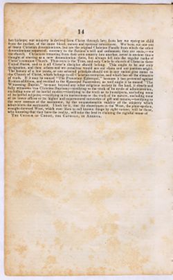 "The Testimony of Jesus, A Sermon Preached in St. Paul’s Church, New Albany, Indiana at the Ordination of Rev. Andrew Wylie," by Samuel R. Johnson, 1841