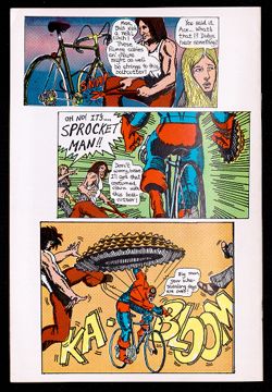 Sprocket Man, comic book on bicycle safety