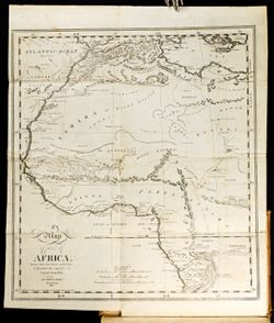 A Map of part of Africa, drawn from the latest authorities to illustrate the narrative of Captain James Riley