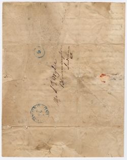 Andrew Wylie to Samuel Theophylact Wylie, 25 September 1845
